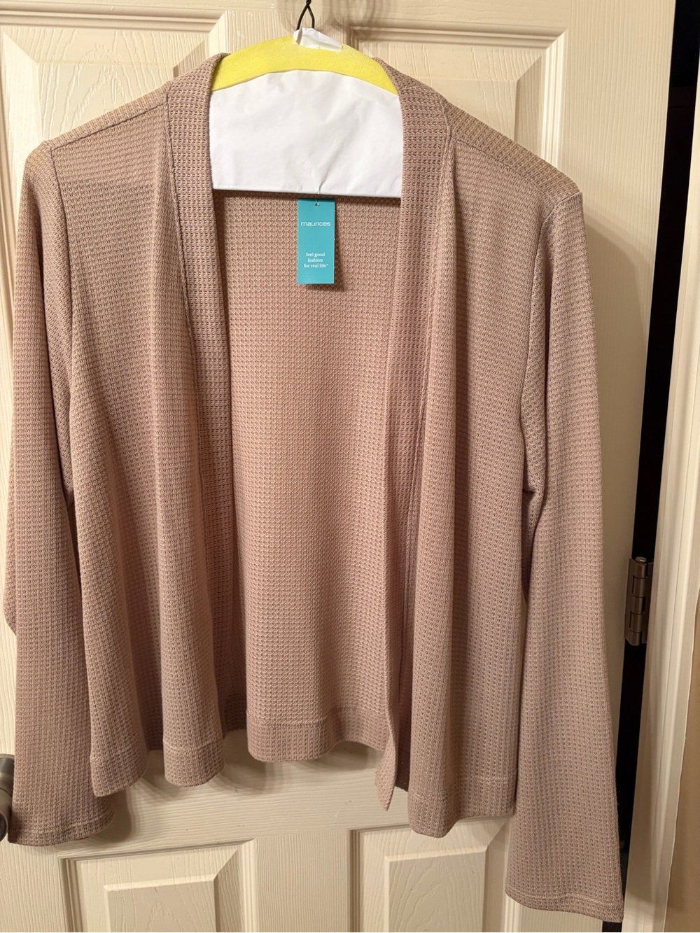 Maurice’s light weight open knit cardigan.
